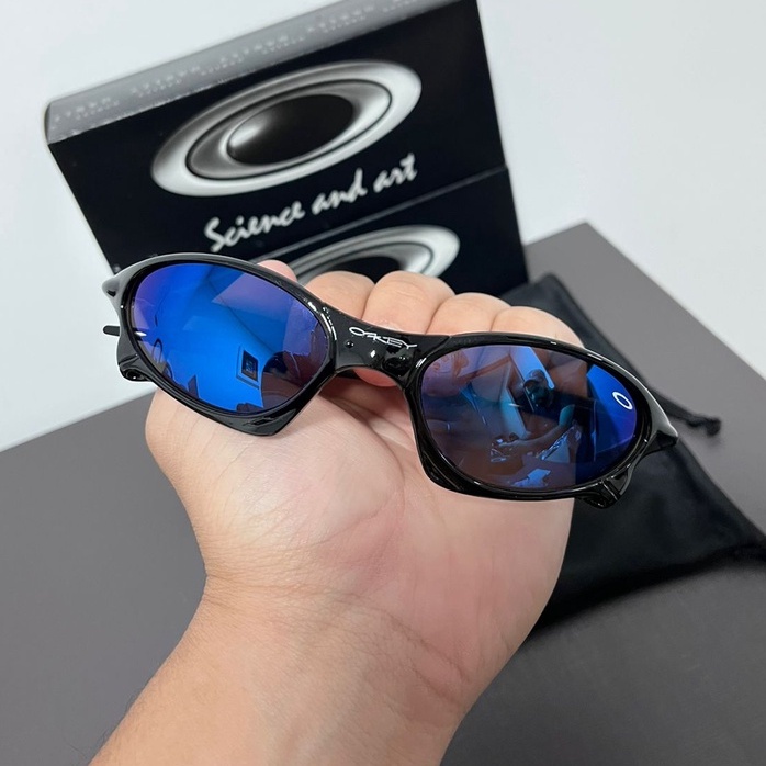 Oakley Juliet Plasma Azul Escuro Premium