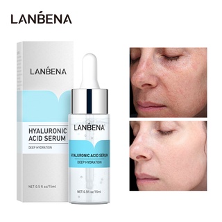 LANBENA 15ml Soro De Ácido Hialurônico/Reparo Hidratante Anti-Rugas