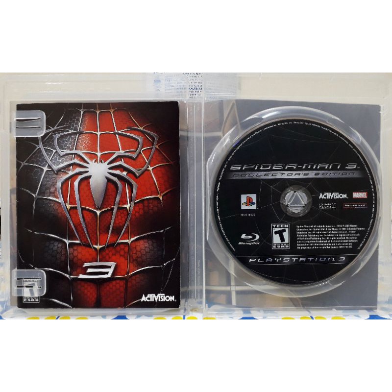 Spider-Man 3 Collector's Edition, jogo original para ps3 mídia física, com  manual | Shopee Brasil