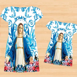Camiseta ou Vestido Religiosa Nossa Senhora das Graças ( por encomenda )