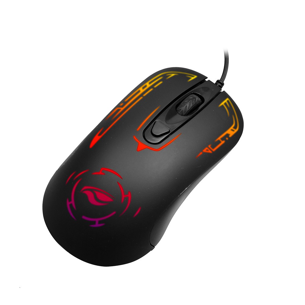 Mouse Gamer C3Tech Gaming LED 4 Botões 2400DPI MG-12 PC Notebook