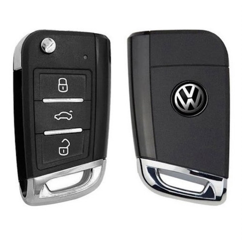 Chave canivete controle pósitron Volkswagen modelo novo alarme flex em Oferta na Shopee