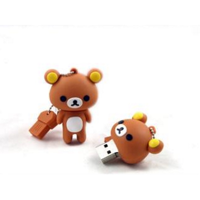 Pendrive 1GB 4GB 8GB 16GB 32GB 64GB 128GB Bonito Pilak Urso Dos Desenhos Animados Flash Drive Memória Vara USB 2.0