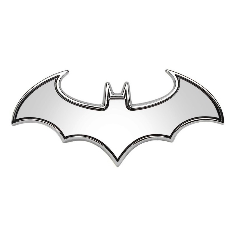 Emblema Batman 3d Alto Relevo Metal Dark Batmóvel Morcego | Shopee Brasil