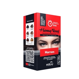 Henna Para Sobrancelhas 1,5G - Niraj
