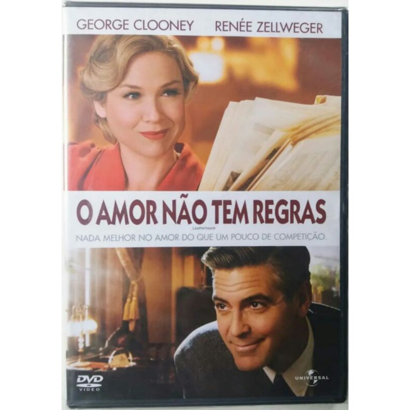 Dvd O Amor Não Tem Regras /George Clooney /Novo Lacrado