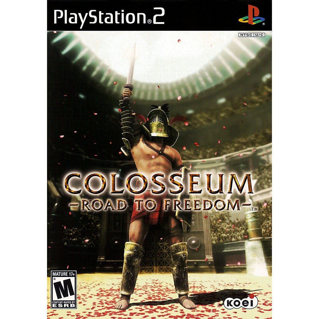 Colosseum Road to Freedom jogo playstation ps2 + fini