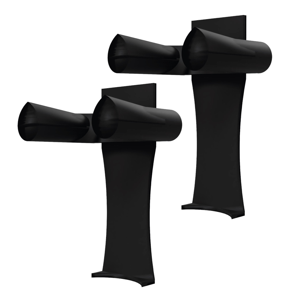Kit 2x Suporte para Escova Secadora Universal