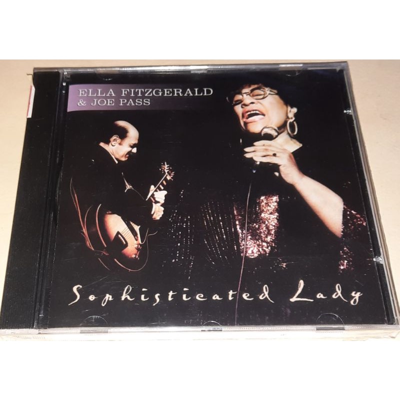 CD Ella Fitzgerald e Joe Pass Sophisticates Lady lacrado 771