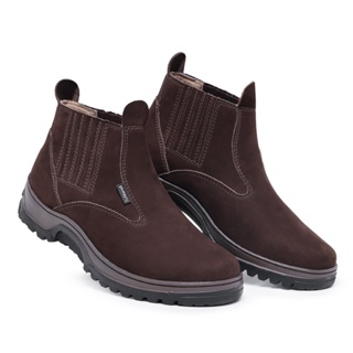 Bota Botina Coturno Masculina Cores Variadas 500 Cano Curto Confortável Trabalho Casual em Oferta na Shopee