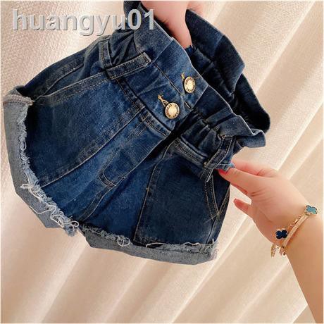 short jeans infantil cintura alta