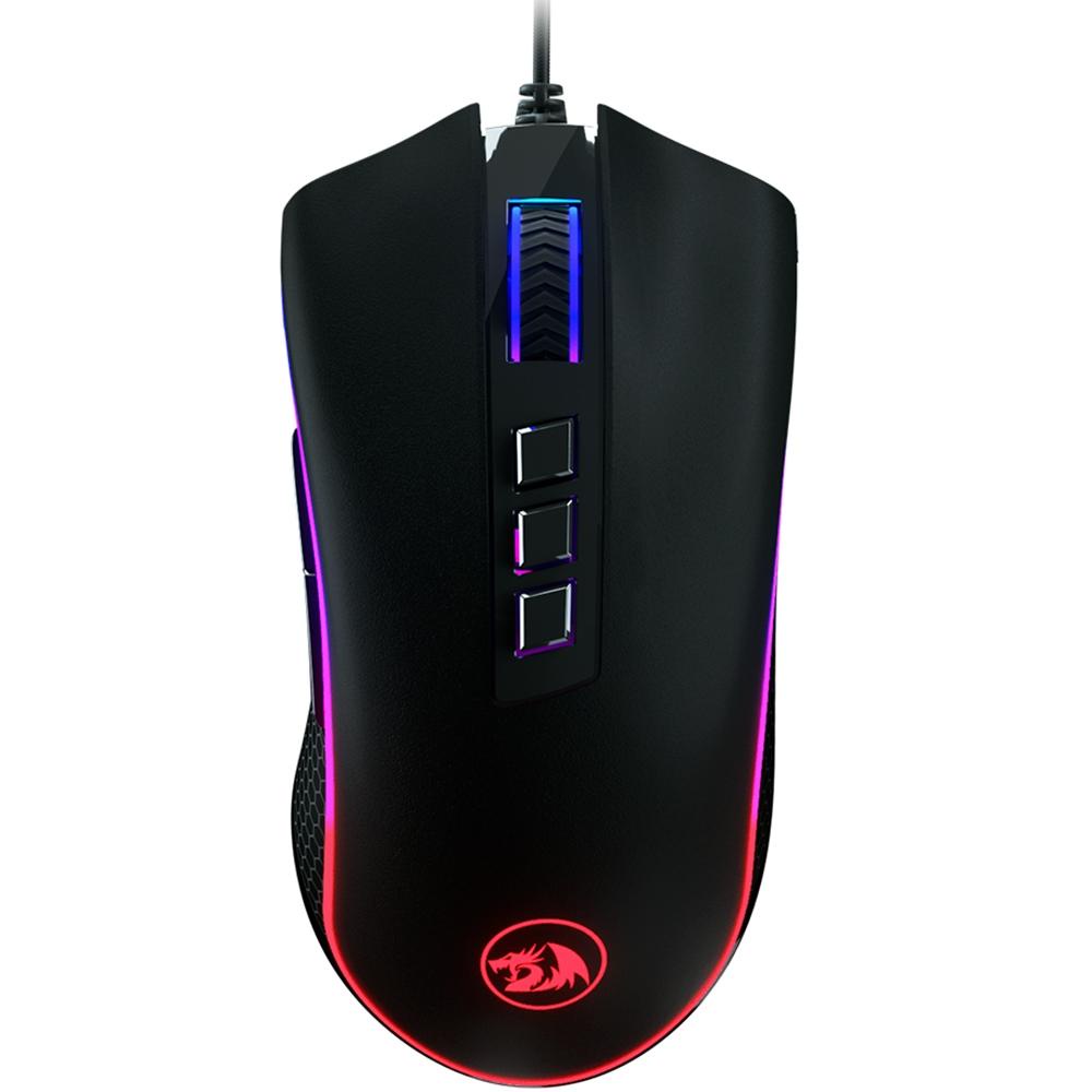 MOUSE REDRAGON KING COBRA RGB 24000DPI 7BOTOES M711-FPS
