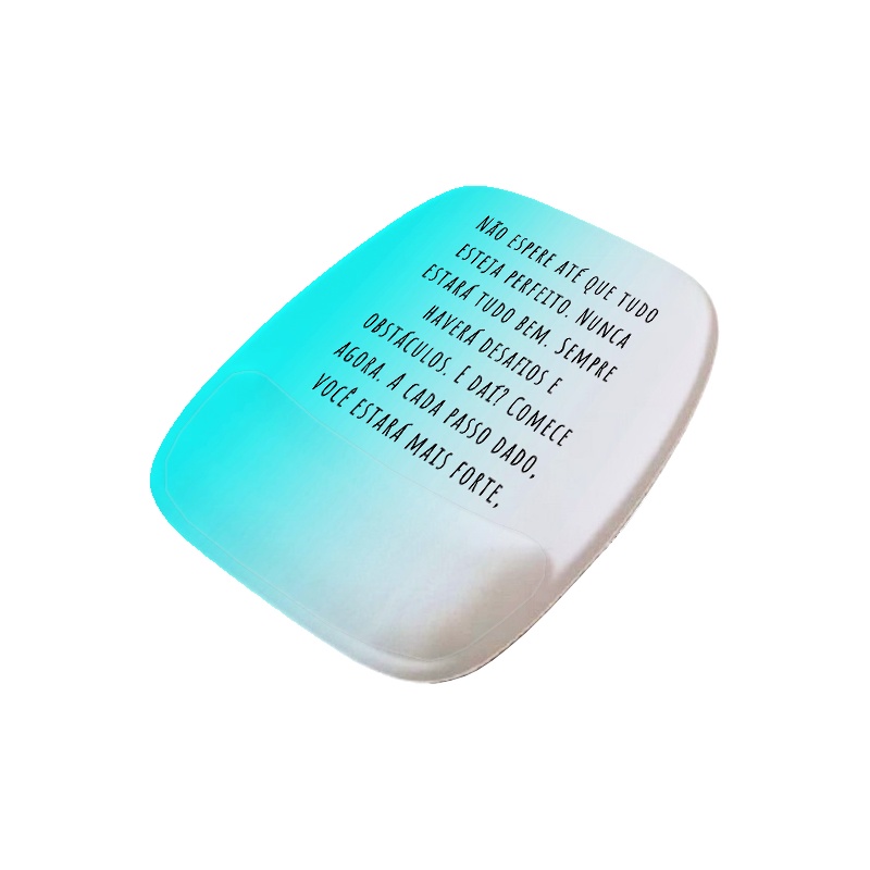 Mouse Pad Ergonomico Retangular Frases Empreendedor Sucesso 6
