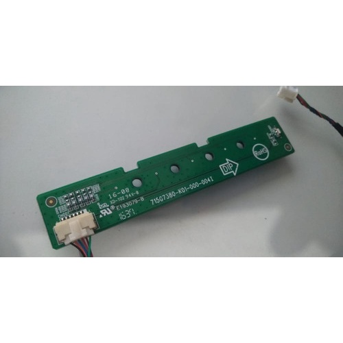 Placa Teclado Funções Monitor Positivo 912vwa-p /715g2127-1