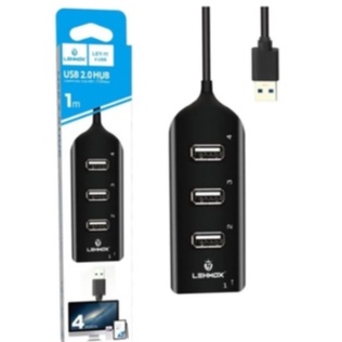 Extensão De Porta Usb 4 Entradas 2.0 480mbps