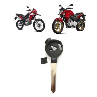 Chave Moto Honda Magnética Xre CB300 CG150 FAN Original