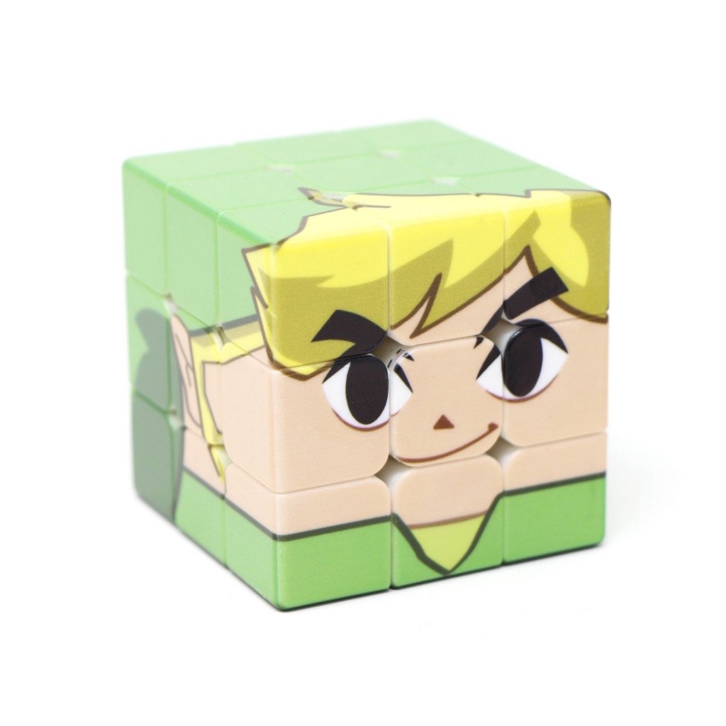 Vinci Cube - Cubo Mágico 3x3x3 Profissional Personalizado Zelda Toon Link Original Lubrificado - Hobbies & Collections