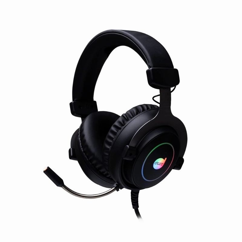 Headset Gamer Immersion Pro 7.1 Virtual Dazz Com RGB Compatível Com PC, PS4 e PS3
