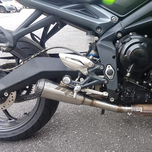 Escapamento Esportivo Street Triple 675r Gp Inox Triumph