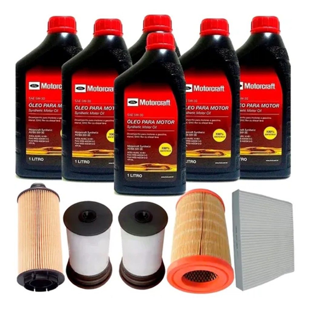 Kit Troca De Óleo Gm 5w30 Nova S10 Diesel + Filtros