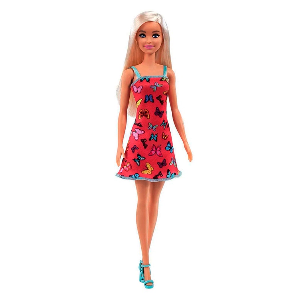 stitch scientific gun Boneca Barbie Fashion Vestido Borboleta Rosa - Mattel | Shopee Brasil