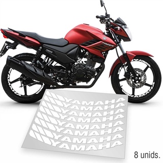 Adesivo Yamaha Fazer Factor Ybr De Roda Modelo Grande