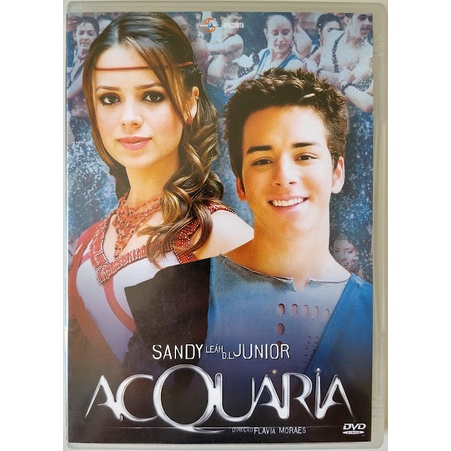 Dvd Filme Acquaria Sandy & Júnior Zerado Original