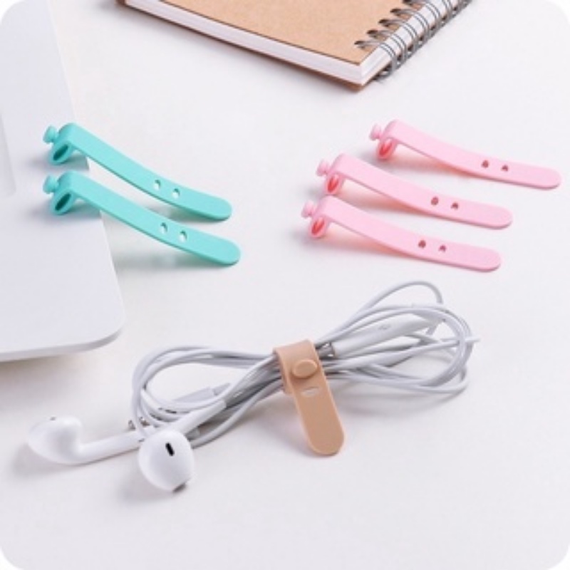 Acessórios Para Bobinador De Cabos De Silicone USB Linha De Dados Do Fone De Ouvido Mouse Teclado Protetor Organizador