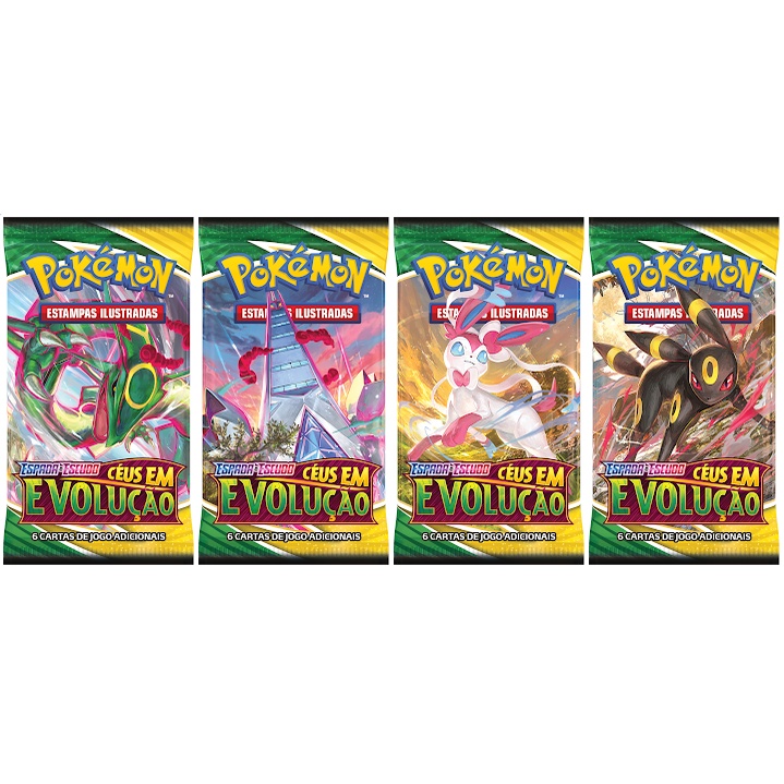 Cartas de Pokémon: Céus em Evolução - Espada Escudo - Avulsas