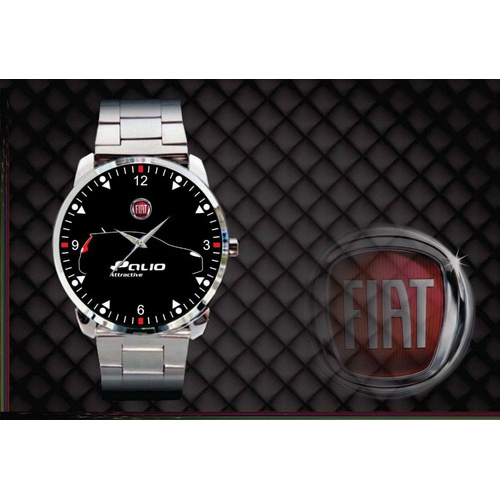 Relógio De Pulso Personalizado Carro Palio Att- Cod.ftrp038
