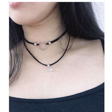 Colar Camurça Preto com regulagem / Gargantilha/Chocker/Cordão Preta