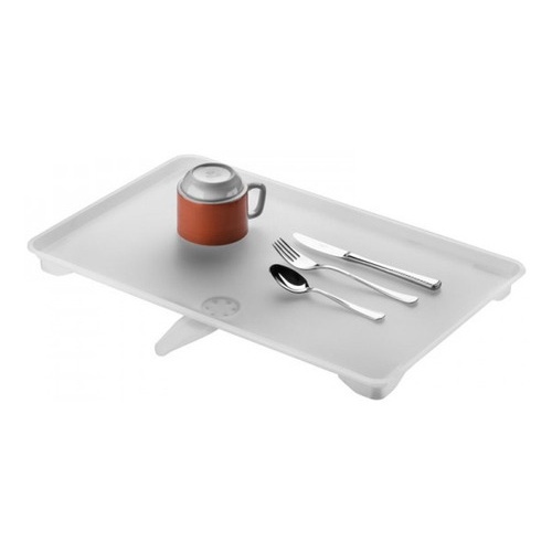 Bandeja Travessa Plástico Escorredor Louça Prato Coletora Água Pia Cozinha - 1502NT Future