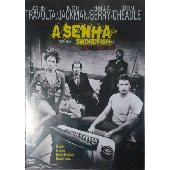 DVD a senha swordfish senha autorizada, original usado em perfeito estado de conservação.