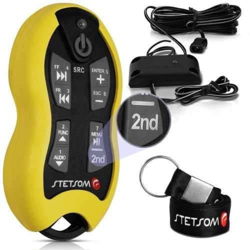 Controle Longa Distancia Stetsom Sx2 16 Funções 500m Amarelo para Rádio Som Automotivo em Oferta na Shopee
