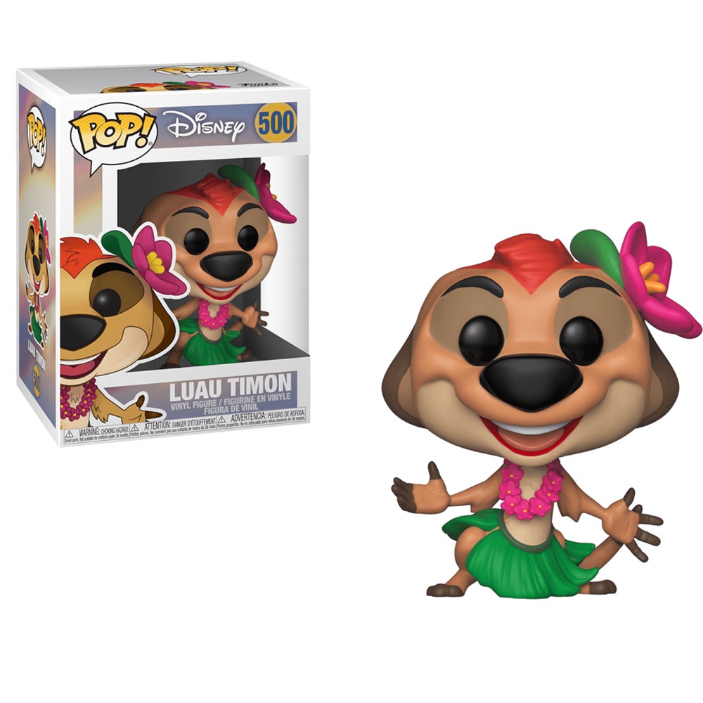 Funko Pop Disney Lion King 2 Luau Timon 500 Novo Original em Oferta na Shopee