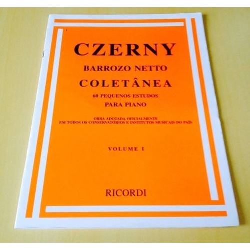 Método P/piano Czerny 60 Pequenos Estudos Para Piano
