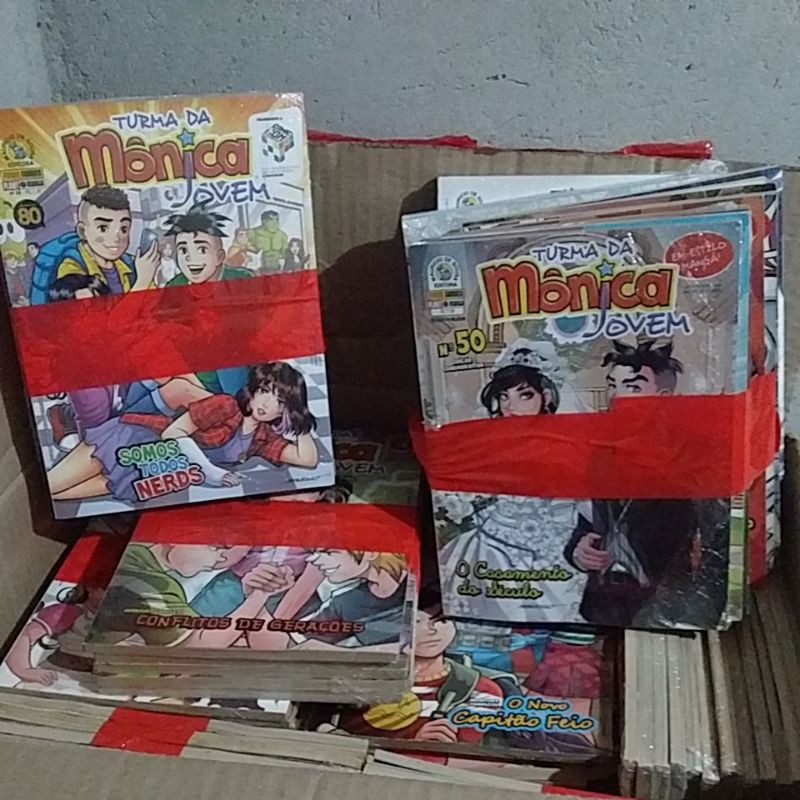 Revistas Turma da Monica Jovem