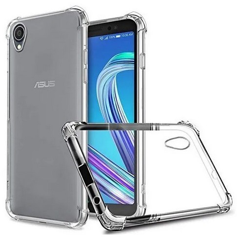 Capa Asus Zenfone Live ZB501KL Cantos Reforçados Impacto Capinha Pontas anti Choque Queda Silicone