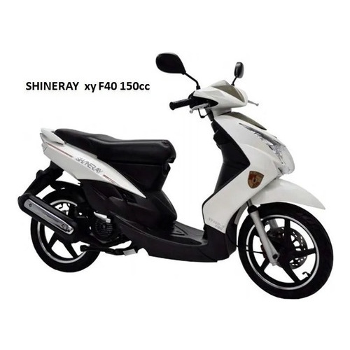 Lanterna Traseira Completa Scooter Shineray F40 150cc