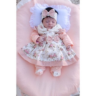 Saída de Maternidade Menina Charmosa 5 Peças - ThamyBaby