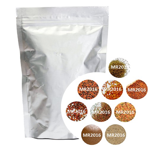 Kit 500g Ração Peixe Marinhos Aquario Reef Corais Anemonas Goby Horse Peixe-palhaço Tang