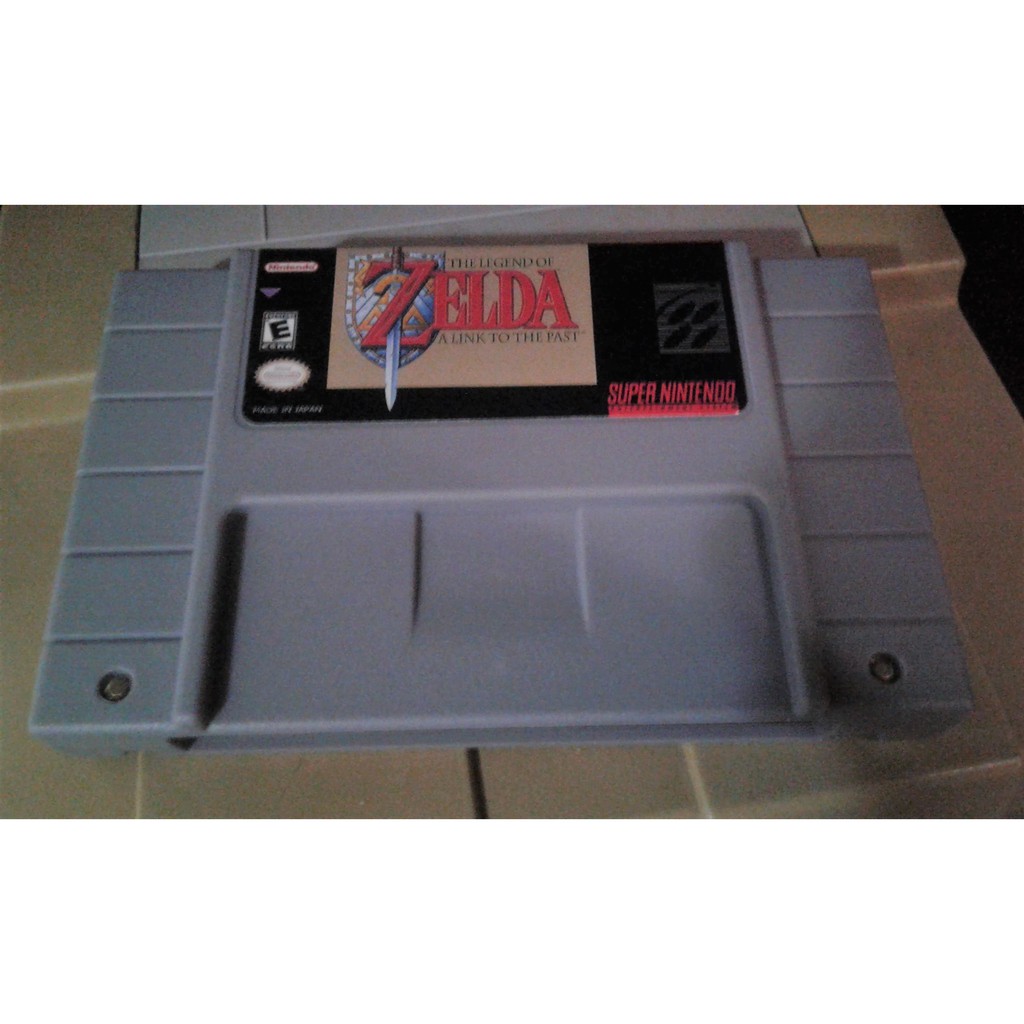 Fita Cartucho The Legend Of Zelda A Link To The Past Novo Super Nintendo Snes Shopee Brasil