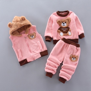 Roupa Infantil Casual Com Estampa De Desenho Para Meninos/Meninas/Outono/Inverno em Oferta na Shopee