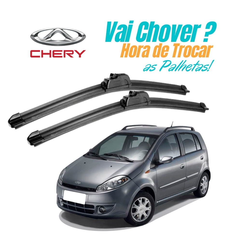 Palhetas Limpador De Parabrisa Dianteiro Chery Face 2011 2012 2013 2014 2015 2016 2017 2018 2019