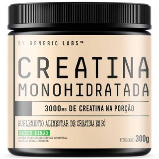 Creatina Monohidratada Saborizada - 300g - Generic Labs
