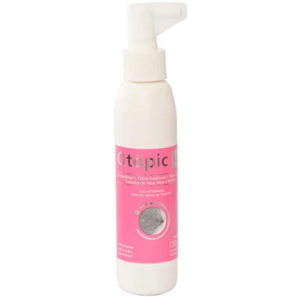 Limpador auditivo Pet Otópic AG 120ml- Inovet