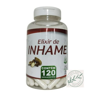 elixir de inhame 100% natural 120 capsulas de 500 mg