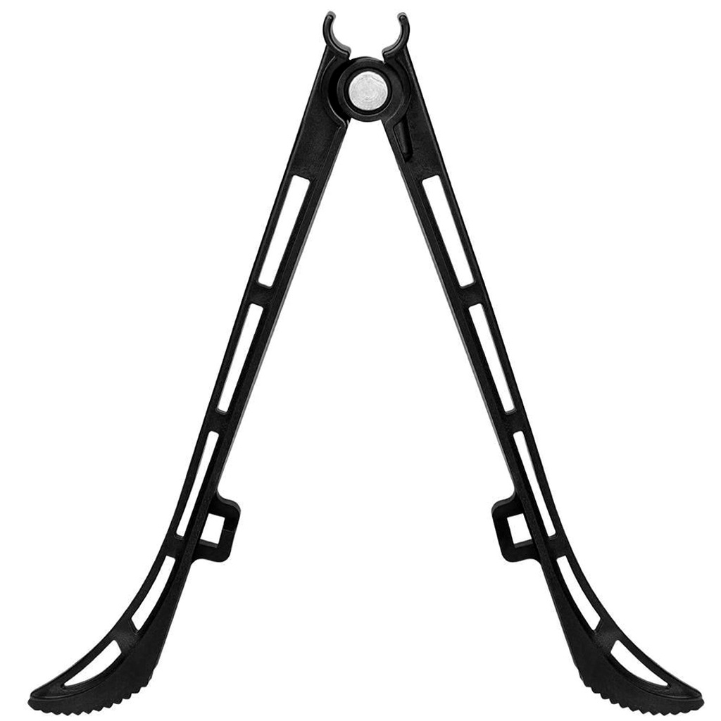 Bipé Dobrável Suporte Apoio Mack Guns Preto 30,5cm Altura
