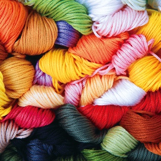 12/24/36/50 Conjunto De Fio Bordado Multicolorido De Algodão Para Costura/Ponto Cruz Com Skeins em Oferta na Shopee