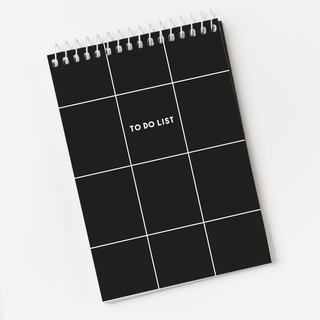 To do List - Grid Preto